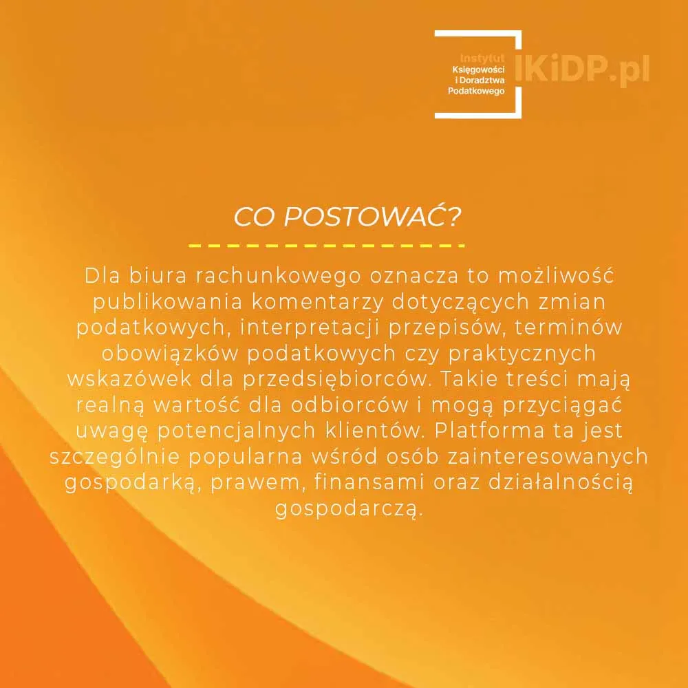 Promocja biura rachunkowego - co psotować